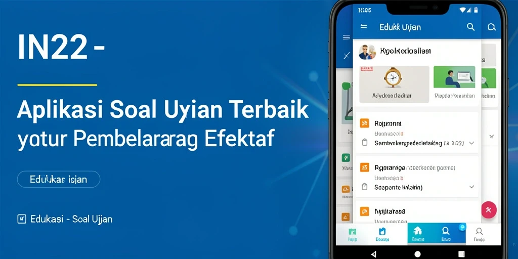 Tampilan antarmuka aplikasi IN22 yang intuitif dan mendidik.